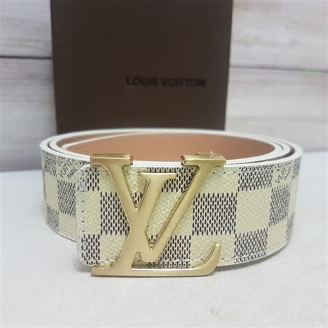 correa louis vuitton blanca|louis vuitton belt how much.